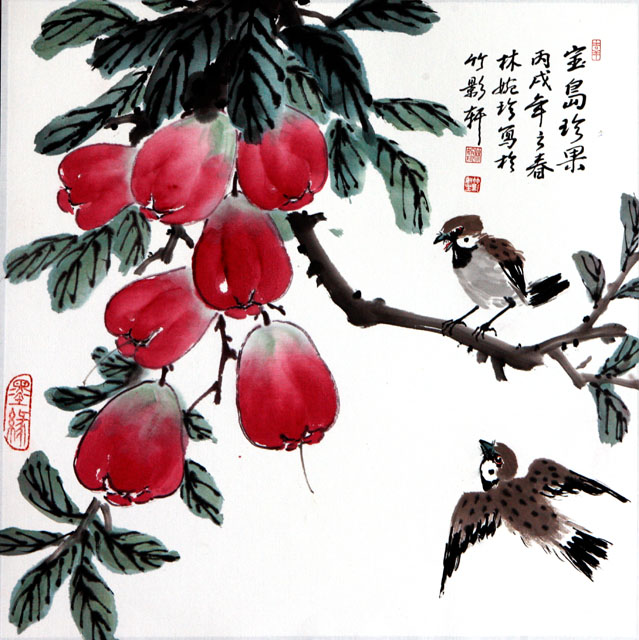 粥会八十周年庆书画作品之十八