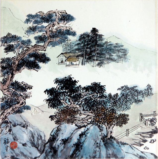 粥会八十周年庆书画作品之四十