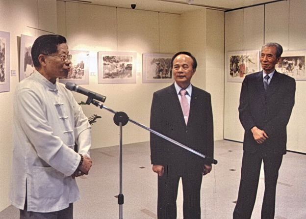 歡迎呂俊傑傅小石來台開展