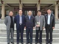 在長泰会見中國將軍書畫院