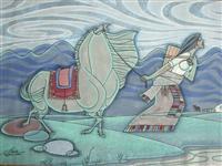 陳幼白繪作現代画