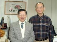 拜訪連榮譽主席辦公室主任