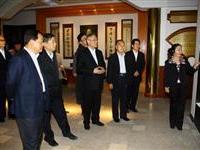于右任侄外孫劉遵義訪三原