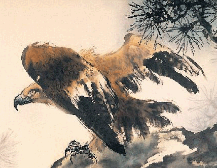 大師名画贈胡錦濤