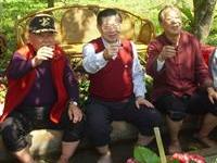 曲水双鱼分列流觞众足濯清