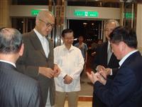 全国政协秘书长孙怀山莅台