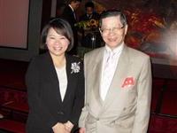 国民党副主席黄敏惠喜相逢