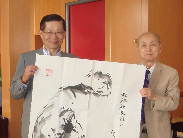 歐洲龍吟詩社喜結龍馬情緣