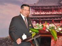 陆炳文講河洛文化敷施赣台