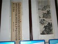 粥师故居满墙尽是粥友书画