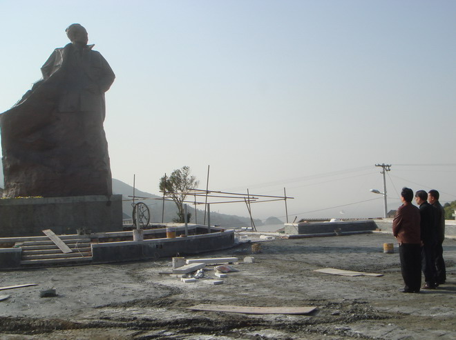大陈岛胡耀邦纪念广场景观