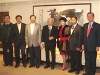 一柱擎天万众同心新春团拜