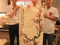 刘达运中将绘赠老干新枝梅