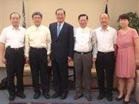 两岸人拜会国民党中央党部