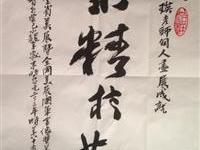 舒曾子书作贺史瑛个展成就
