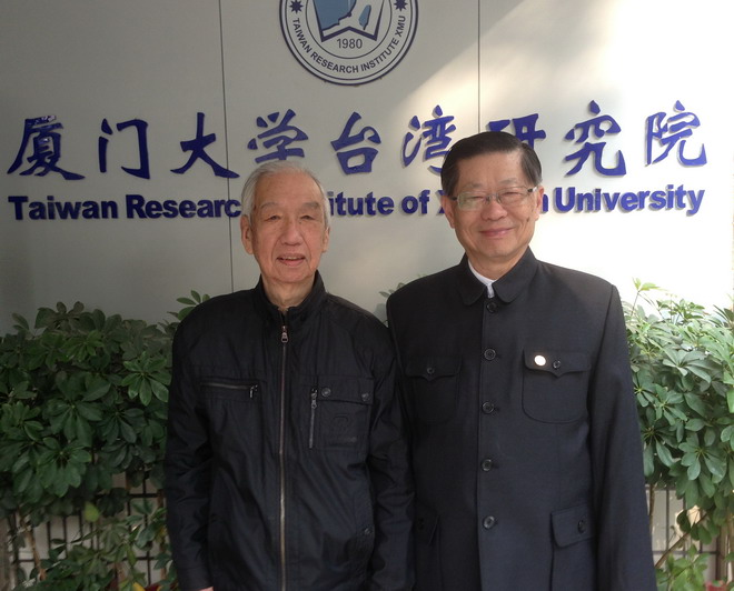 陈孔立迎陆炳文长谈两岸事