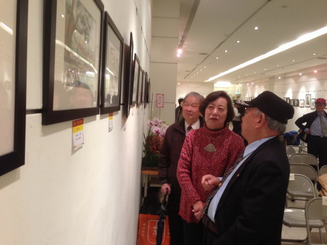 上千人次观赏遊艺自然画展