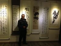 黄友佳师生书画在台大联展