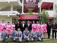 陆炳文与在台华光师生合影