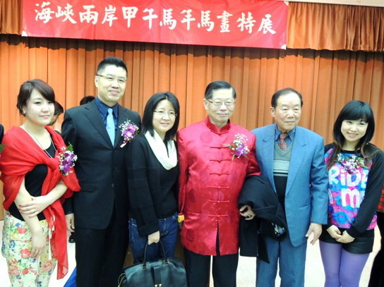 两岸三地展孙晋卿策展有功