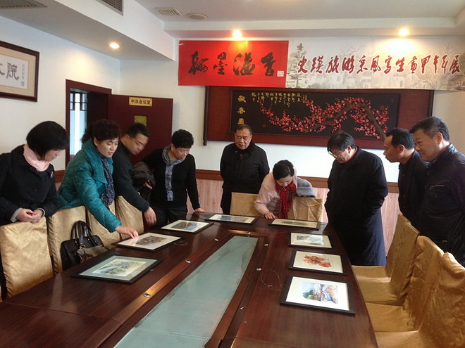 上海中洪大院陈展翰墨溢香