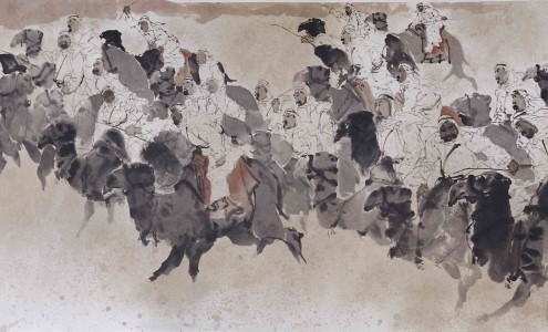李奇茂九秩嵩寿展出代表作