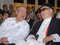吳伯雄李奇茂佛光緣深且長