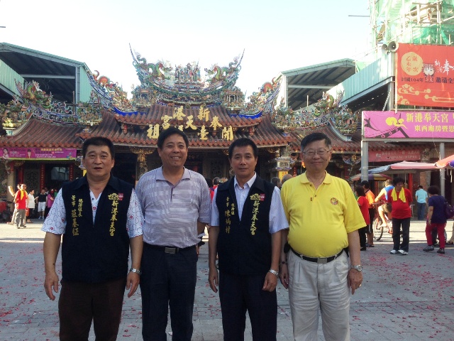 新港奉天宮藏于右任海神聯