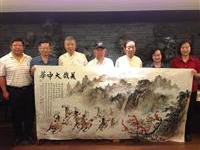 文武兼容大功告成立此存照