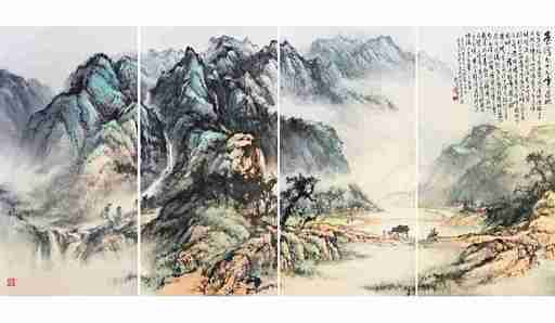 台湾书画百人大展代表作品