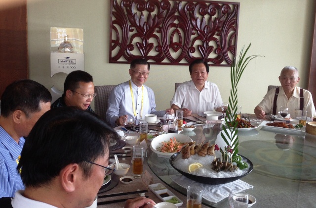 台同名村代表共餐共敘同宗