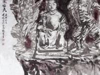 唐健風作天上聖母庇國佑民