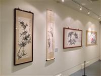 展场展墙粥贤作品美不胜收
