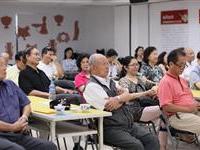 九十周年粥会演讲座无虚席