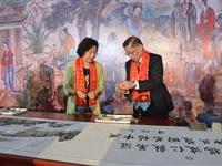 两岸共绘百米长卷贊颂妈祖