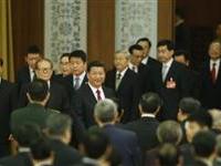 习近平江澤民胡锦涛都岀席