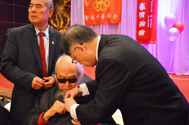文怀沙受聘全粥榮譽总会长