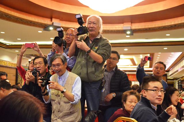 三合一雅集引來媒體陣仗大