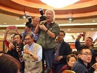 三合一雅集引來媒體陣仗大