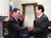 亞太經合會後蕭萬長報成果