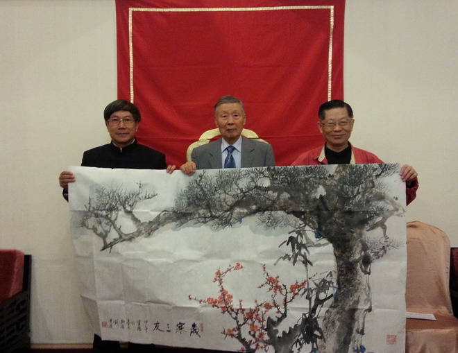 刘达运画作礼赠漳州连氏粥会