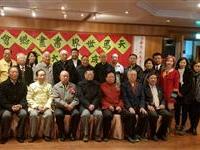 成立天马世界书画总会合影