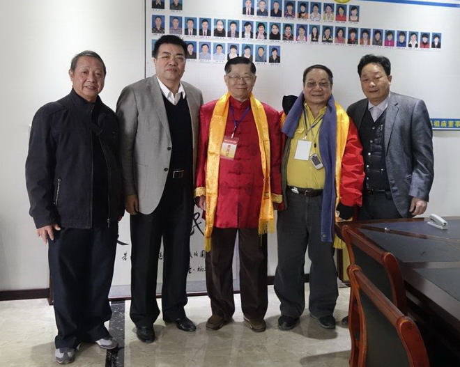 接见蕉城霍童天后宫董事会