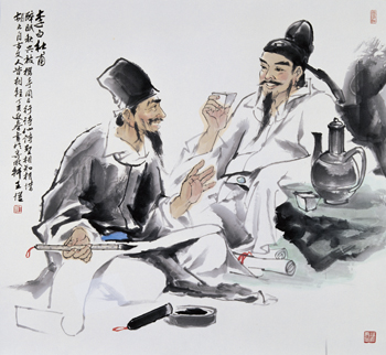 李白杜甫神采风扬风评满百
