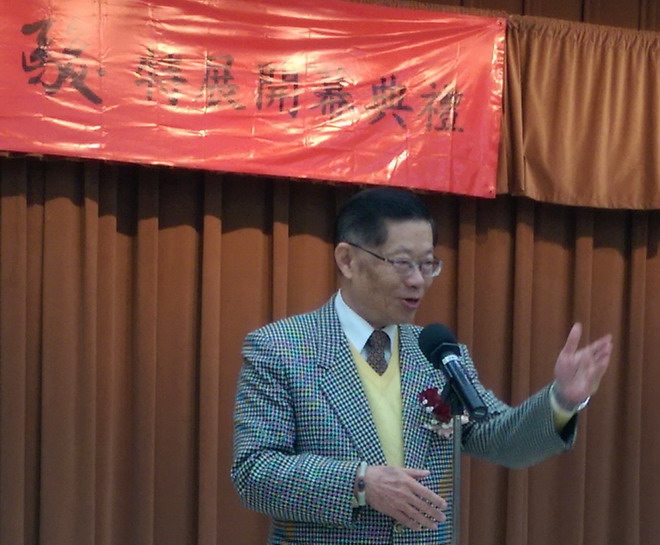 陆炳文称赞梅门天马写百忍