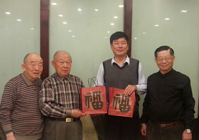 福饼结缘安徽省政府参事室