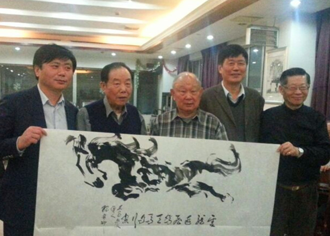 孙晋卿绘天马行空图享盛名