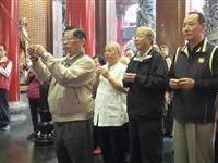 陆炳文率两岸妈祖信众参拜