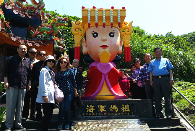 北方澳进安宫最大妈祖公仔