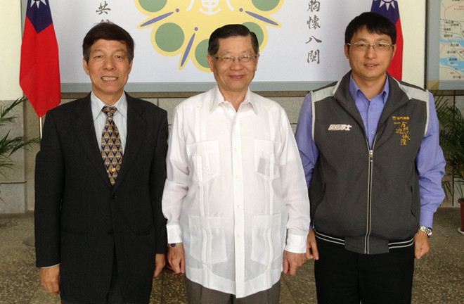 金门拜会福建省政府秘书长